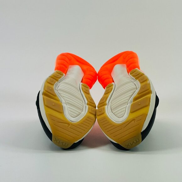 Nike Air Max 270 GS 'Black Total Orange' 943345-037 size 6 Youth / 7.5 Women - Picture 7 of 7